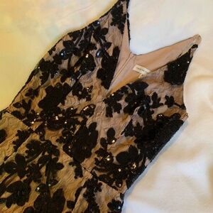 Dress the Population Rebecca Lace Sequin Dress